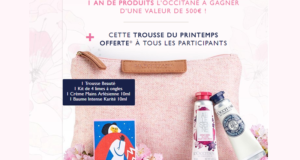 1 lot de 500 euros de cartes cadeaux L'Occitane