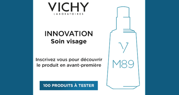 100 produits des Laboratoires Vichy à tester