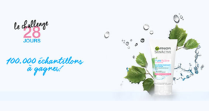 100000 échantillons gratuits Pure Active Sensitive de Garnier