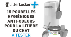 15 Poubelles hygiéniques LITTERLOCKER à tester