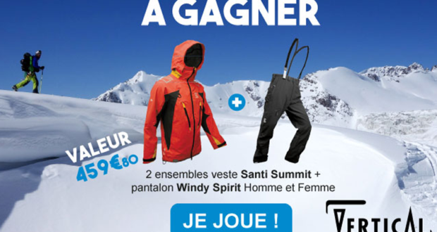 2 ensembles hiver Vertical homme ou femme