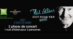 2 invitations pour le concert de Phil Collins