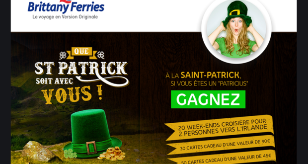 20 week-ends croisière en Irlande pour 2 personnes