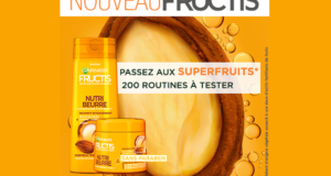 200 nouvelles gammes Fructis de Garnier à tester
