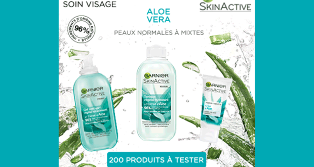 200 routines visage de Garnier à tester gratuitement