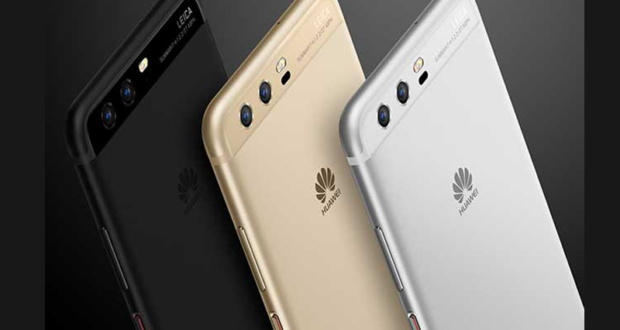 3 smartphones Huawei P10