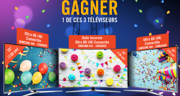 3 téléviseur Samsung