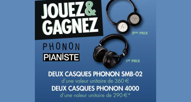 4 casques audio Phonon