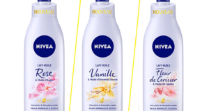 400 soins Nivea Lait-Huile à tester