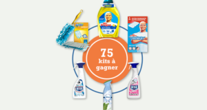 75 kits de 6 produits nettoyants