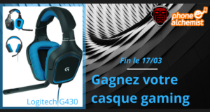 Casque audio gaming Logitech