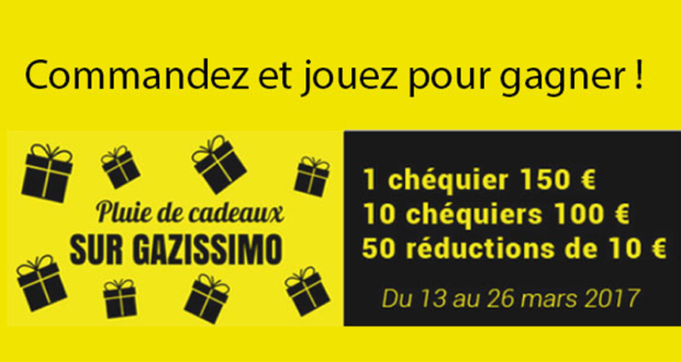 Chèque cadeau de 150 euros