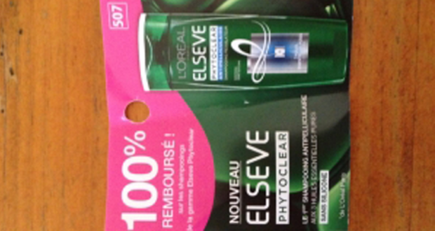 Elseve PHYTOCLEAR 100% remboursé