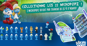 Figurines Schtroumpfs offertes