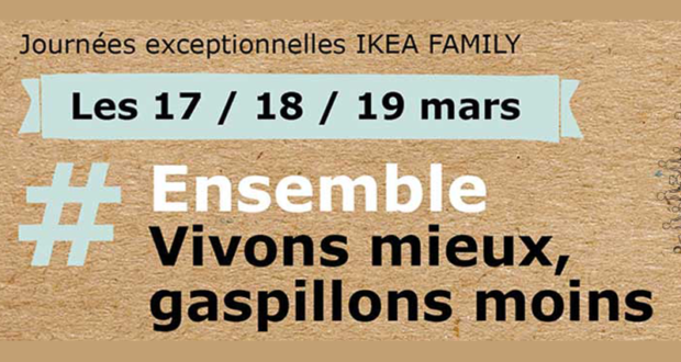 Ikea Reprise textile contre carte cadeau offerte