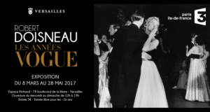 Invitations pour l'exposition Doisneau