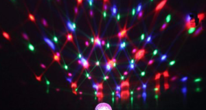 Lumière de scène disco OxyLED bluetooth et musicale