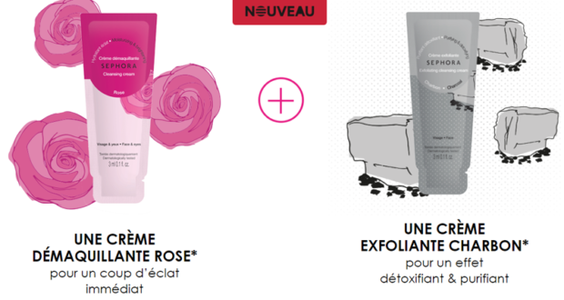 Recevez 2 échantillons gratuits de soins Sephora Mix & Play