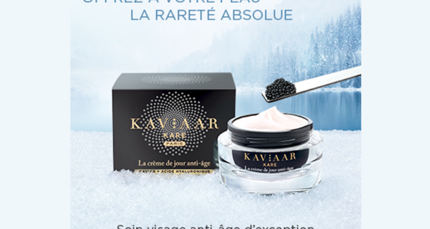 Testez la crème de jour anti-âge de Kaviaar Kare