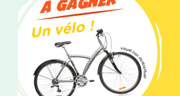 1 vélo et 15 cartes cadeau Décathlon