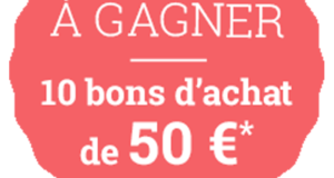 10 bons d'achat Montres & Co de 50 euros