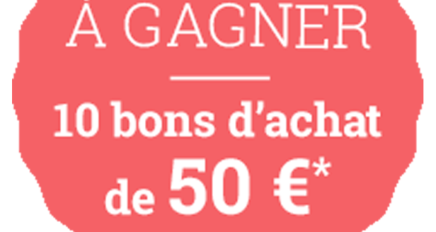 10 bons d'achat Montres & Co de 50 euros