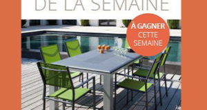 2 salons de jardin comportant 1 table + 6 chaises