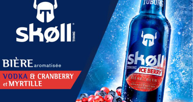 3000 Bières SKØLL Ice Berry à tester