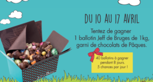 40 ballotins de 1 kg de chocolats Jeff de Bruges