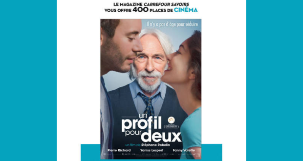 400 places de cinéma pour le film Un profil pour deux