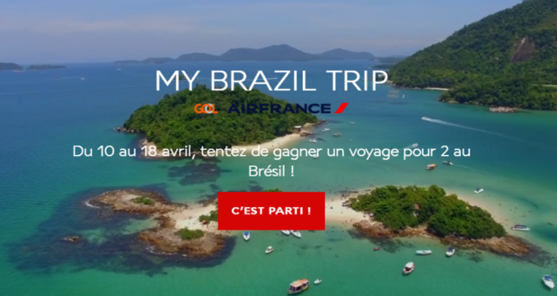 Billets d'avion AR à destination du Brésil