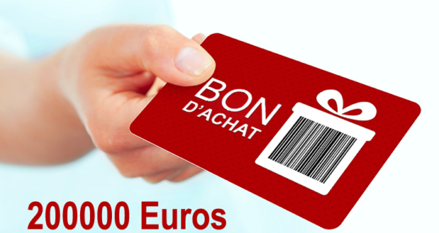 Bon d’achat de 200000 euros