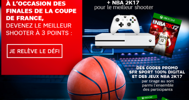 Console Xbox One avec le jeu NBA 2K17