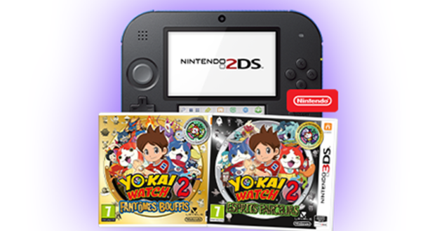 Console de jeux Nintendo 2DS + jeux vidéo