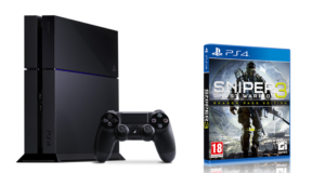 Console de jeux PS4, 5 jeux vidéo