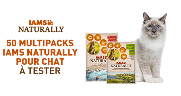 Test produit Sachet fraicheur IAMS NATURALLY