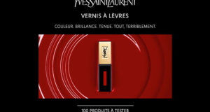 Testez le Rouge Pur Couture Vernis à Lèvres de Yves Saint Laurent