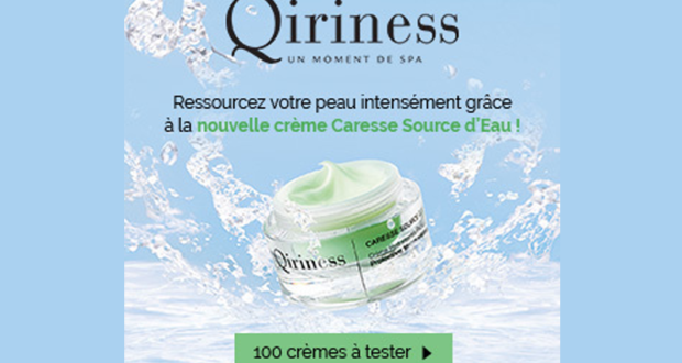 Testez le soin Caresse Source d'Eau nouvelle formule