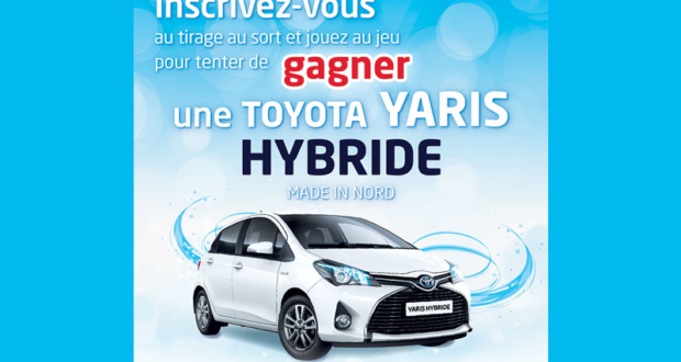 Voiture modèle Toyota Yaris Hybride