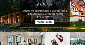 Week-end gastronomique pour 2 en Relais & Châteaux en Alsace