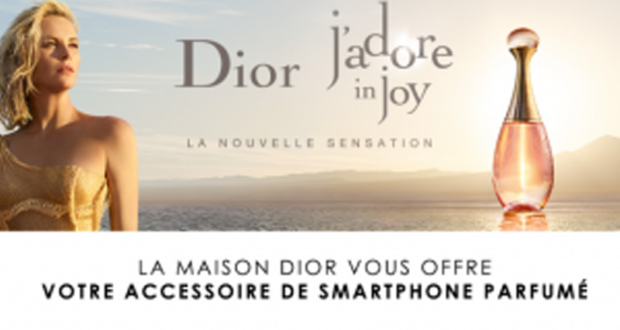 Échantillons gratuits Dior 1 accessoire de smartphone parfumé