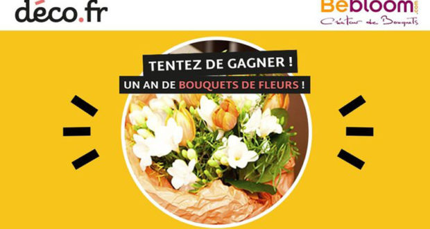 1 an de fleurs soit 12 bouquets Bebloom