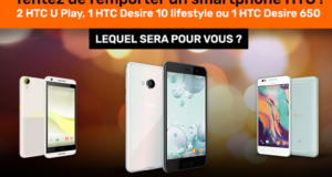 2 smartphones HTC