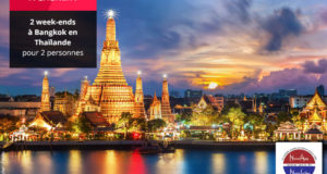 2 week-ends à Bangkok en Thaïlande pour 2 personnes