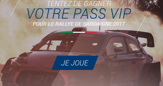 3 voyages pour 1 personne afin d'assister au rallye d'Italie