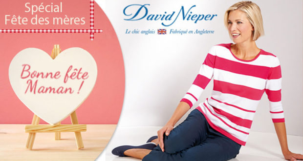 6 bons d'achat David Nieper de 150 euros