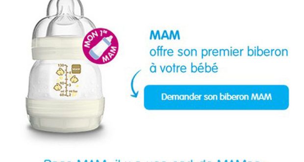 Biberon anti-colique MAM Gratuit