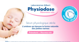Boîtes de Sérum Physiologique Physiodose Nouveau-nés à tester