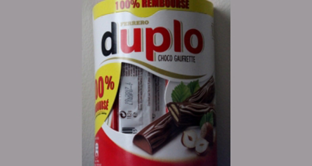 Ferrero Duplo Choco Gaufrette 100% remboursé