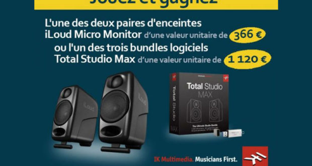 Logiciel de musique IK Multimedia de 1120 euros